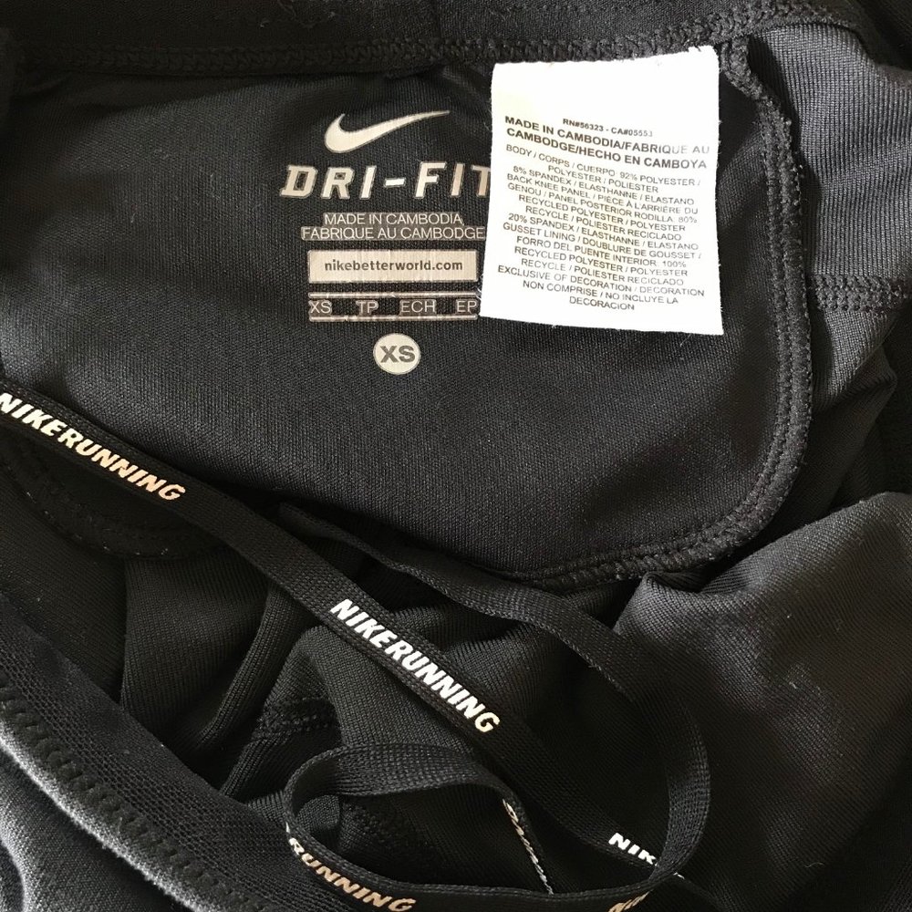 Nike Women's 3/4 Capri Running Tights - Picture 3 of 4